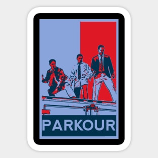 Parkour parkour Sticker